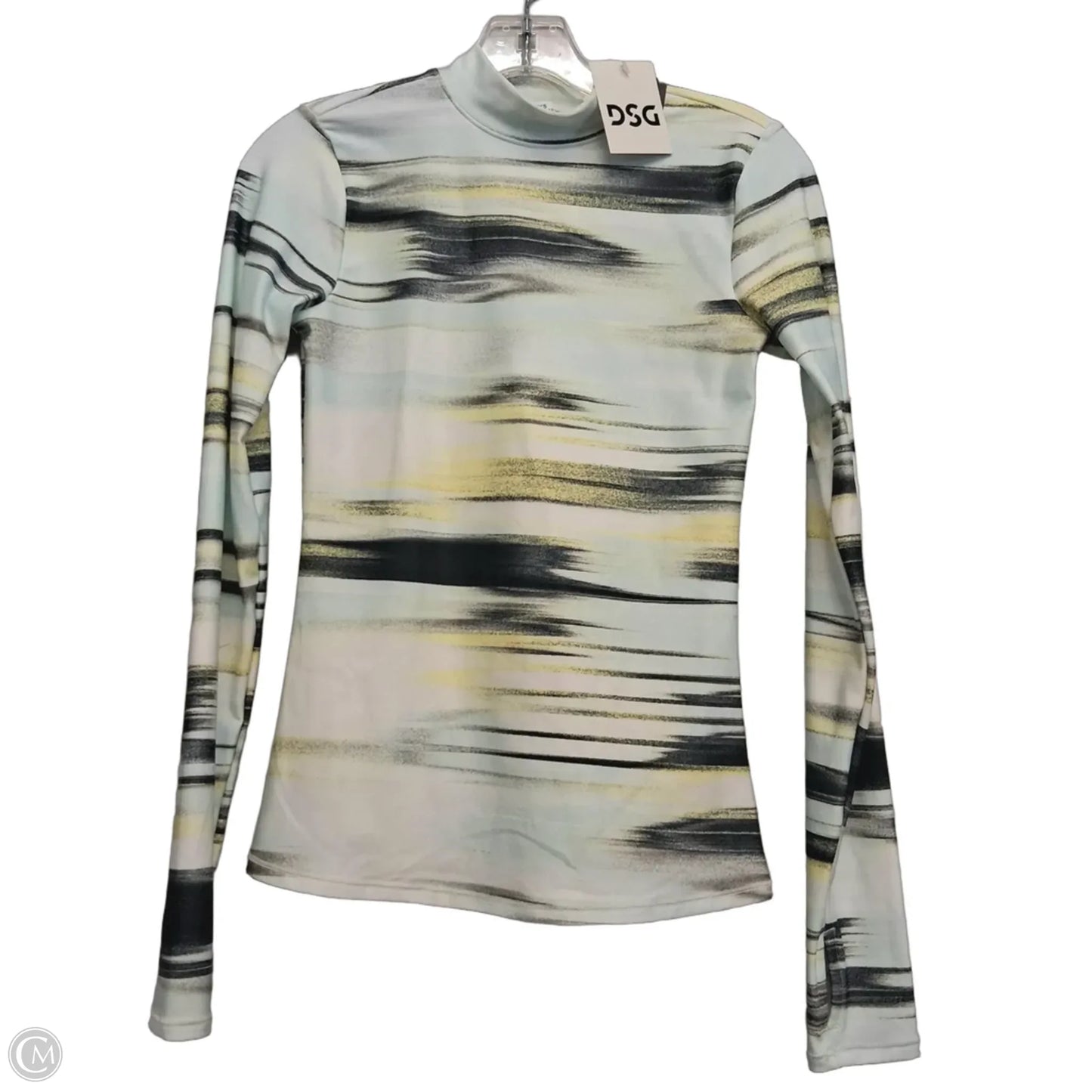 Athletic Top Long Sleeve Crewneck By Dsg Outerwear In Green, Size: Xs