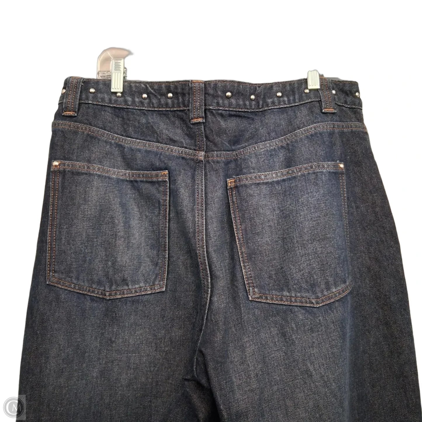 Jeans Wide Leg By Cotton On In Blue, Size: 14