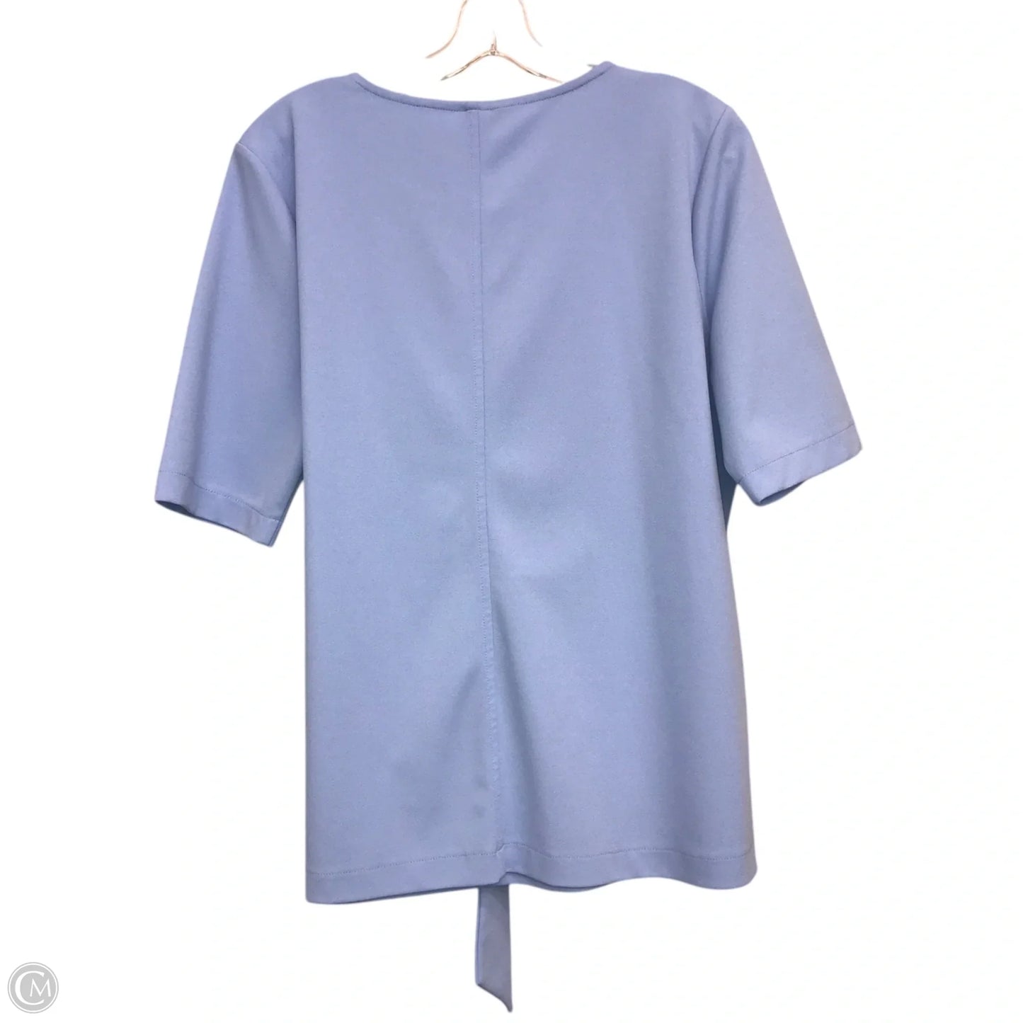 Top Short Sleeve By Ann Taylor In Blue, Size: Xl