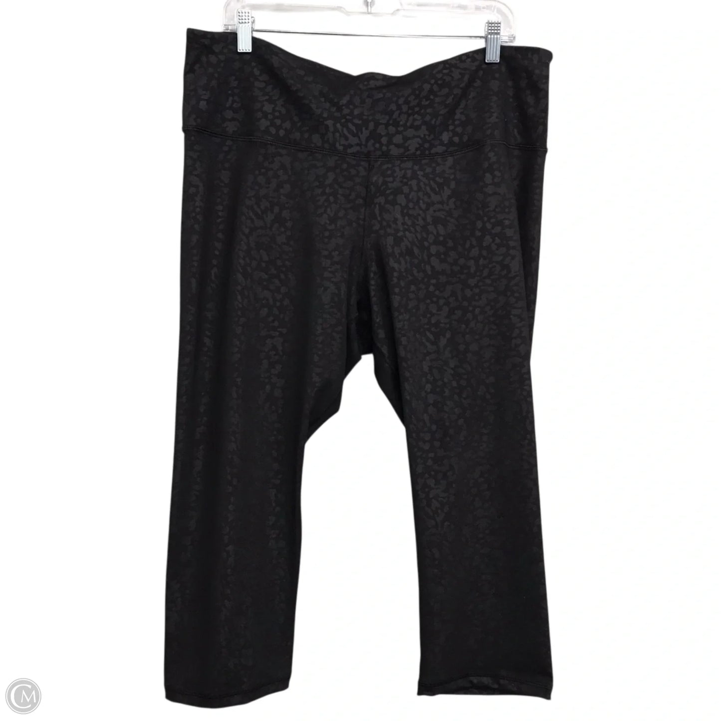 Athletic Capris By Old Navy In Black, Size: 2x