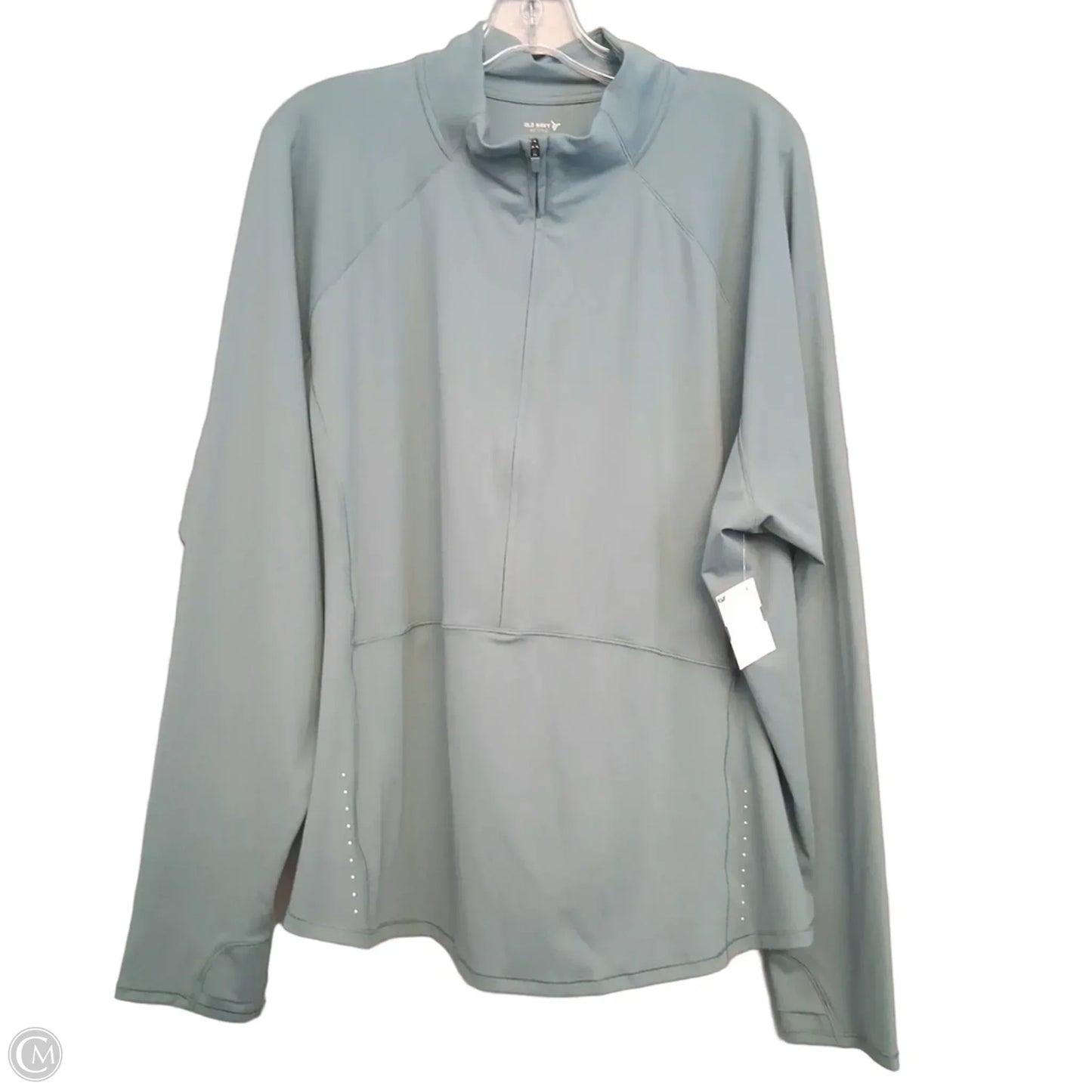Athletic Jacket By Old Navy In Green, Size: 4x