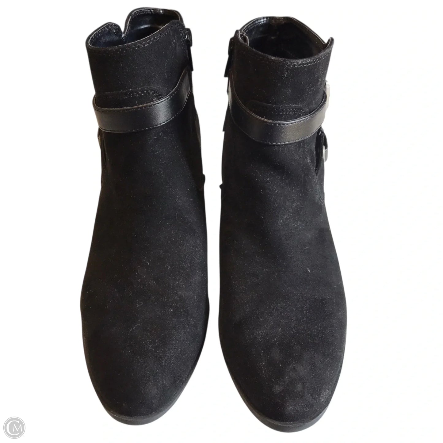 Boots Ankle Heels By Unisa In Black, Size: 8.5