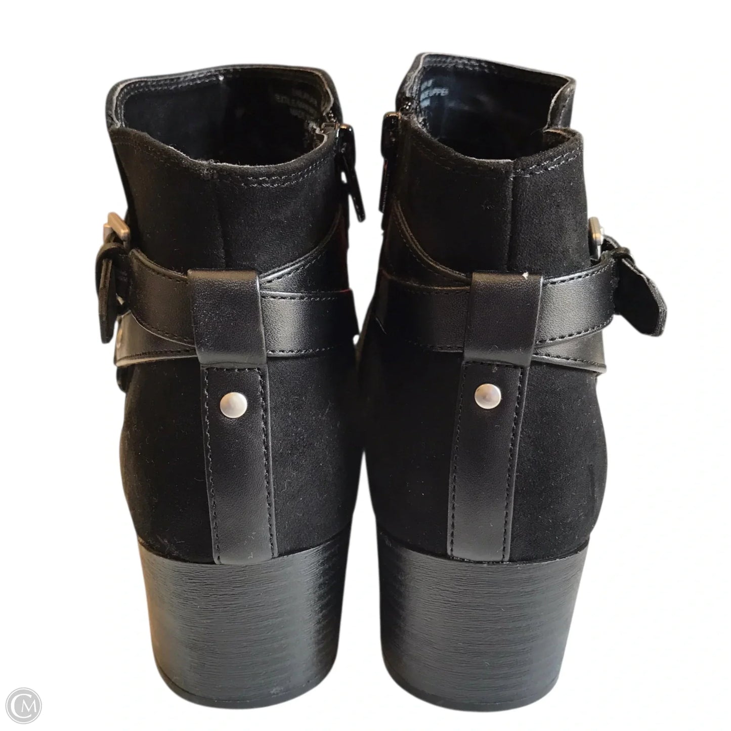 Boots Ankle Heels By Unisa In Black, Size: 8.5