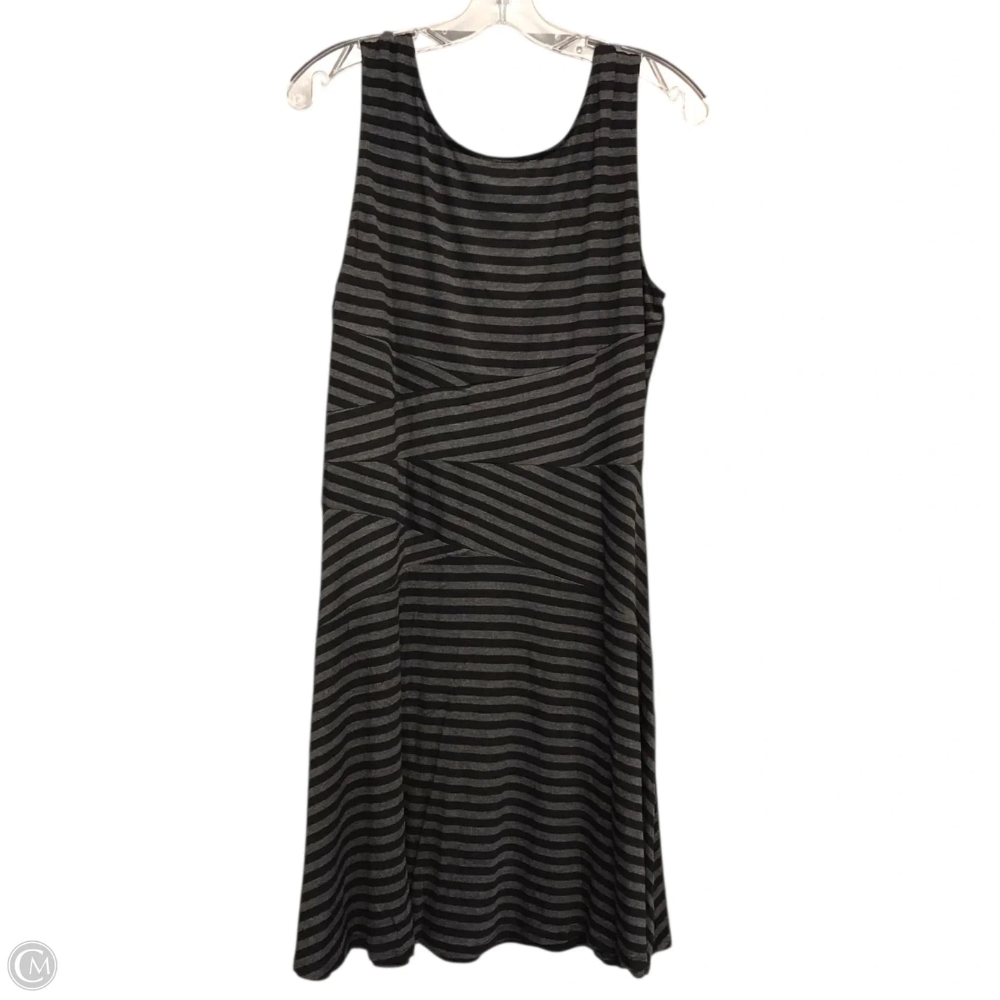 Dress Casual Short By Market & Spruce In Black & Grey, Size: 1x
