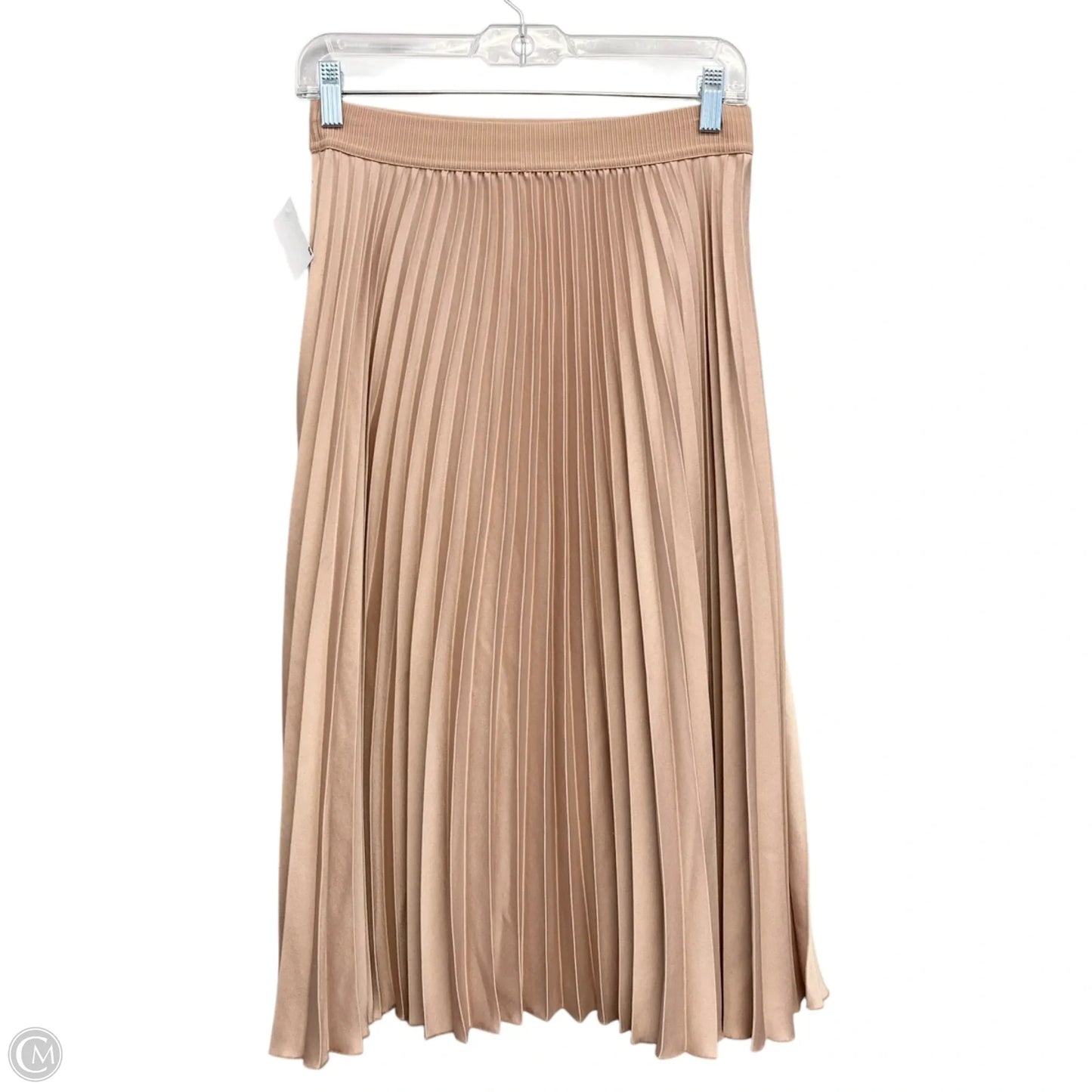 Skirt Midi By H&m In Beige, Size: 10