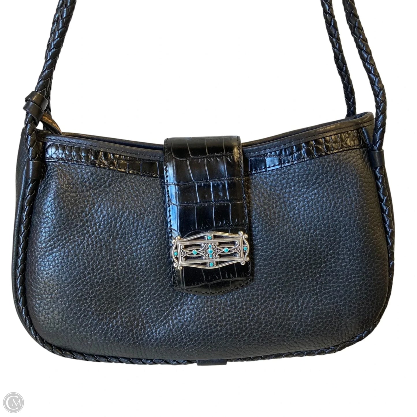Handbag Leather By Brighton, Size: Small