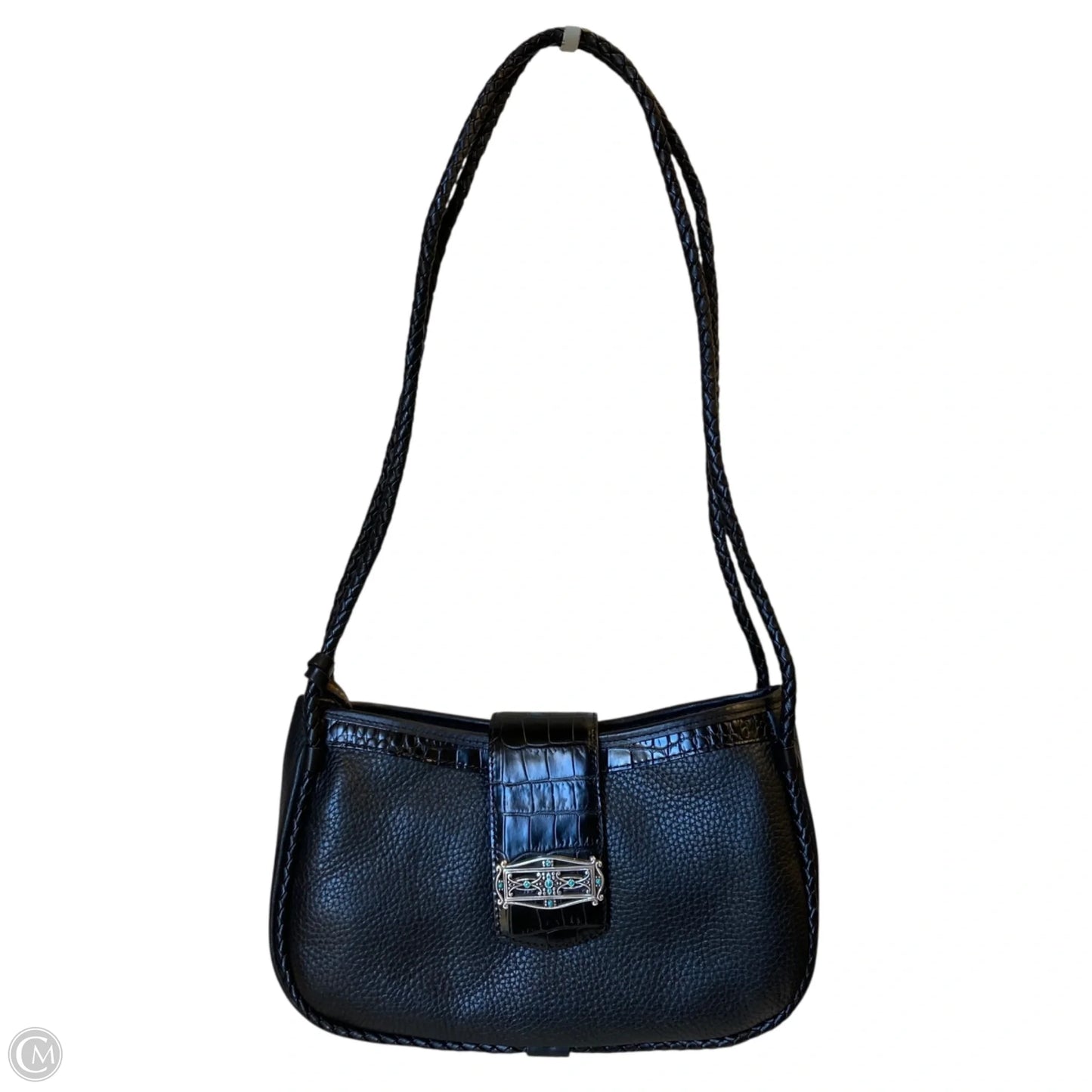 Handbag Leather By Brighton, Size: Small