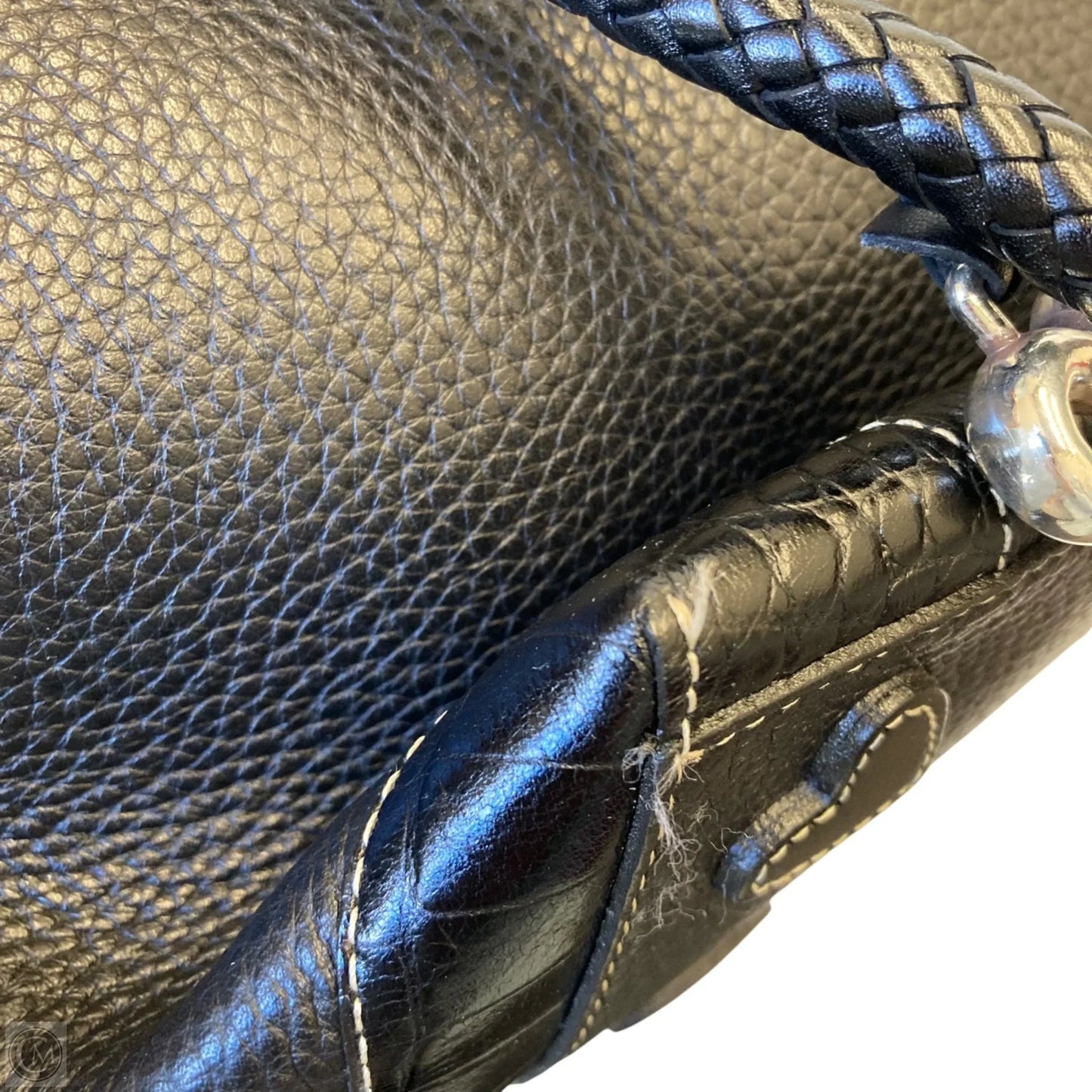 Handbag Leather By Brighton, Size: Medium