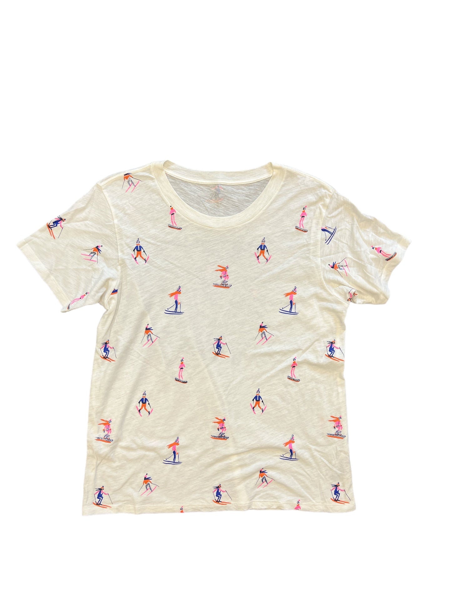 Top Short Sleeve By J Crew Size: L