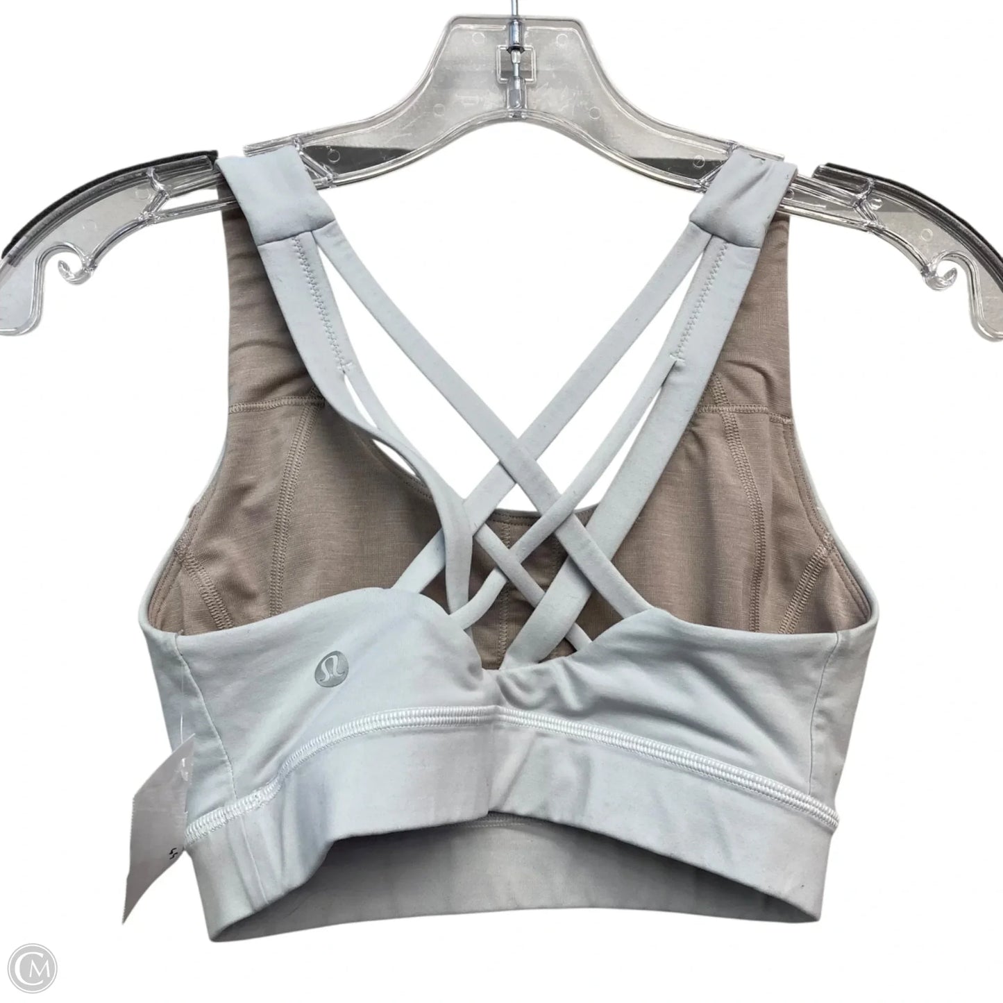 Athletic Bra By Lululemon In Grey, Size: Xs