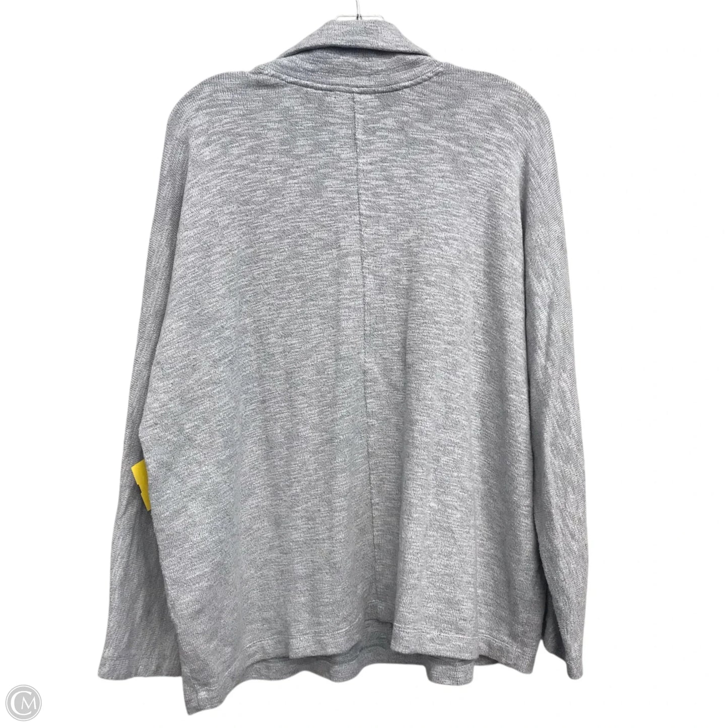 Top Long Sleeve By Pure Jill In Grey, Size: 2x