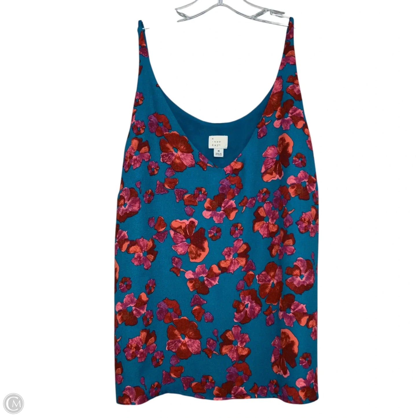 Top Cami By A New Day In Floral Print, Size: M