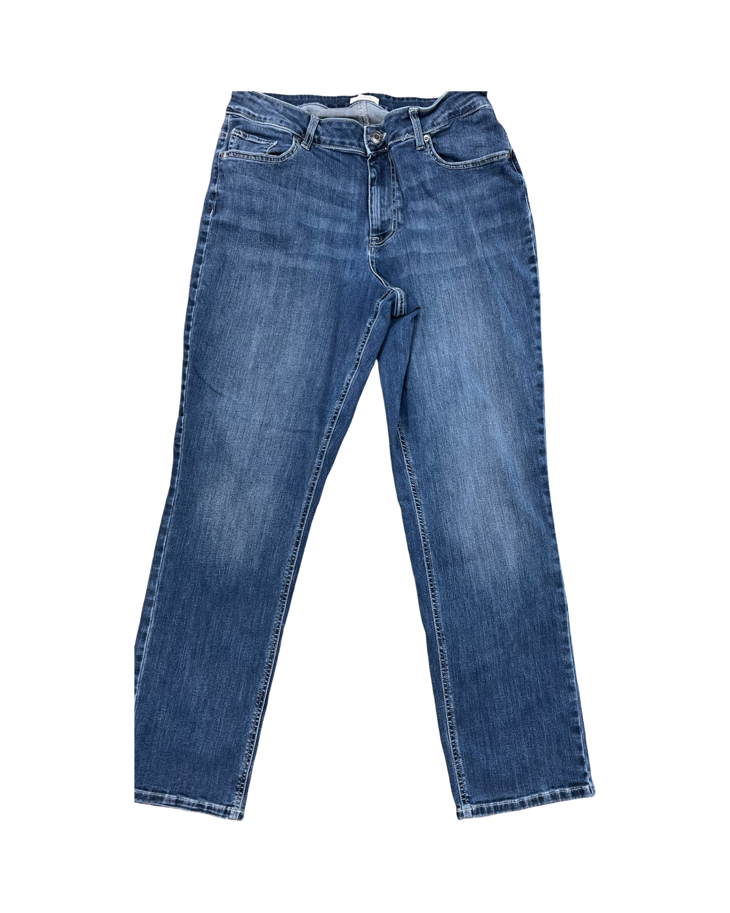 Jeans Straight By Maurices In Blue Denim, Size:16