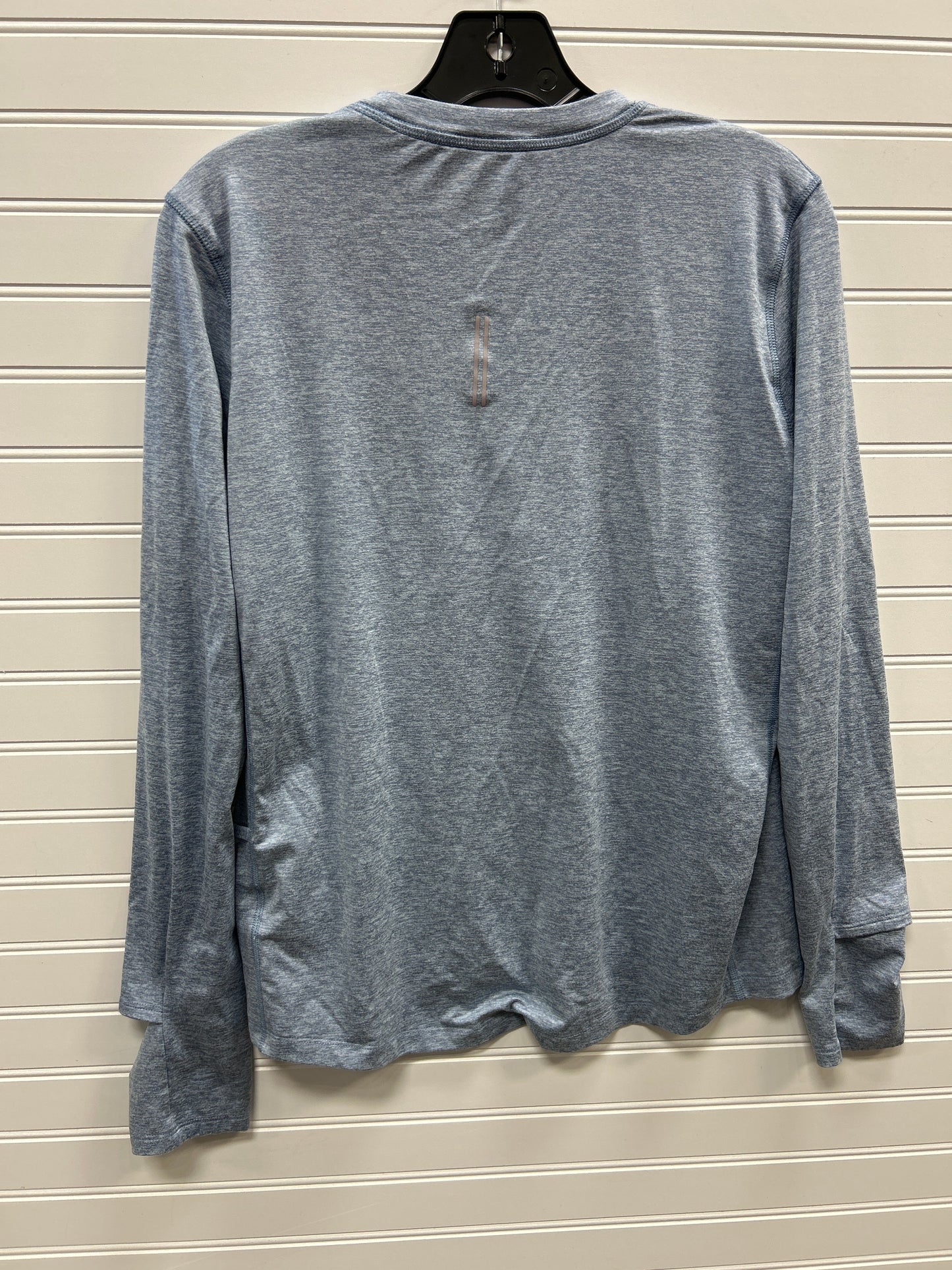 Athletic Top Ls Crewneck By Nike Apparel In Blue, Size:M