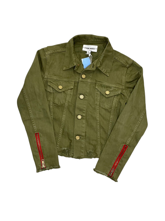 Jacket Denim By Cma In Green, Size:Xs