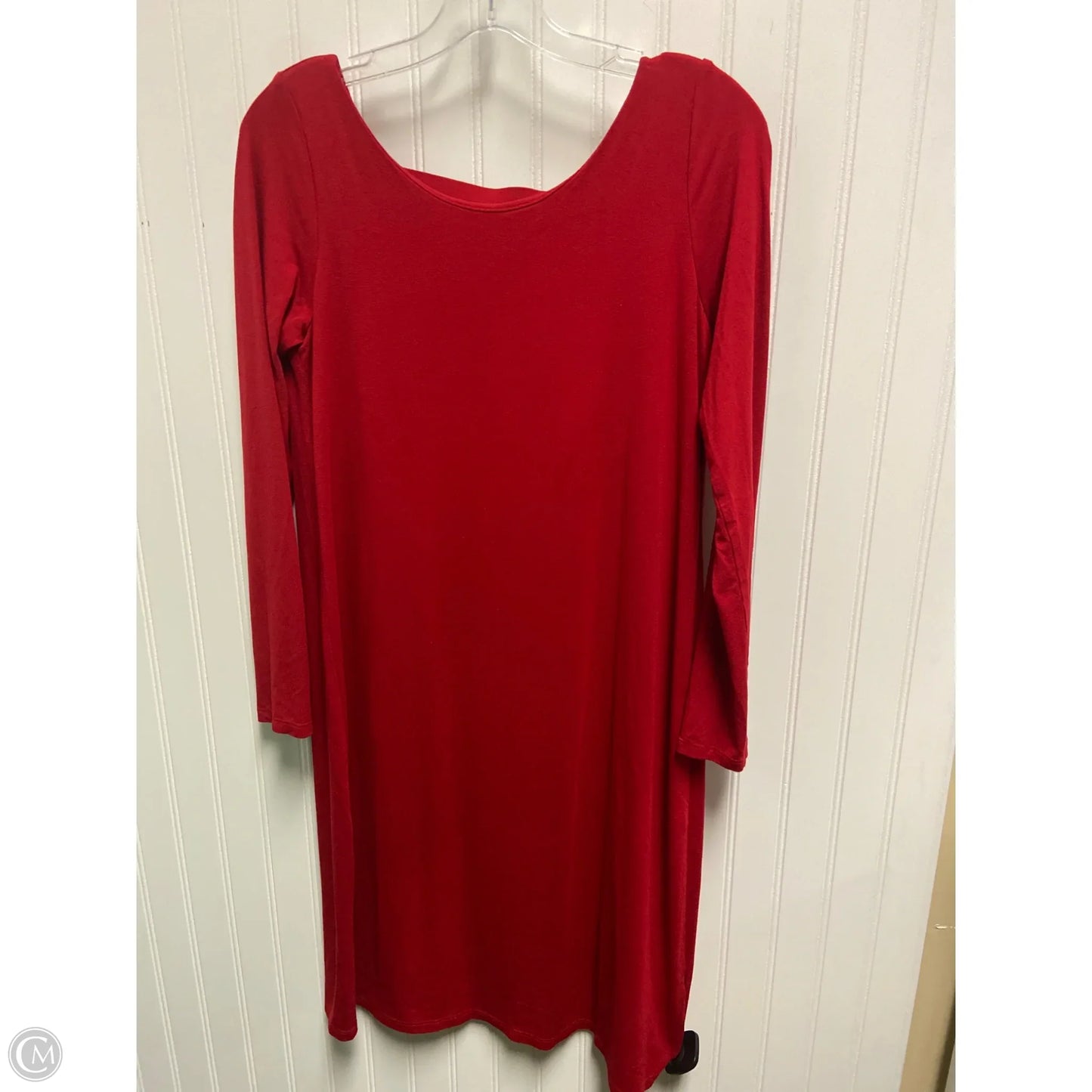 Dress Casual Midi By Eileen Fisher In Red, Size: S