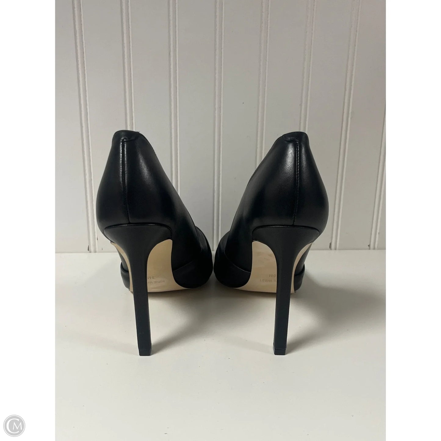 Shoes Heels Stiletto By Nine West In Black, Size: 9