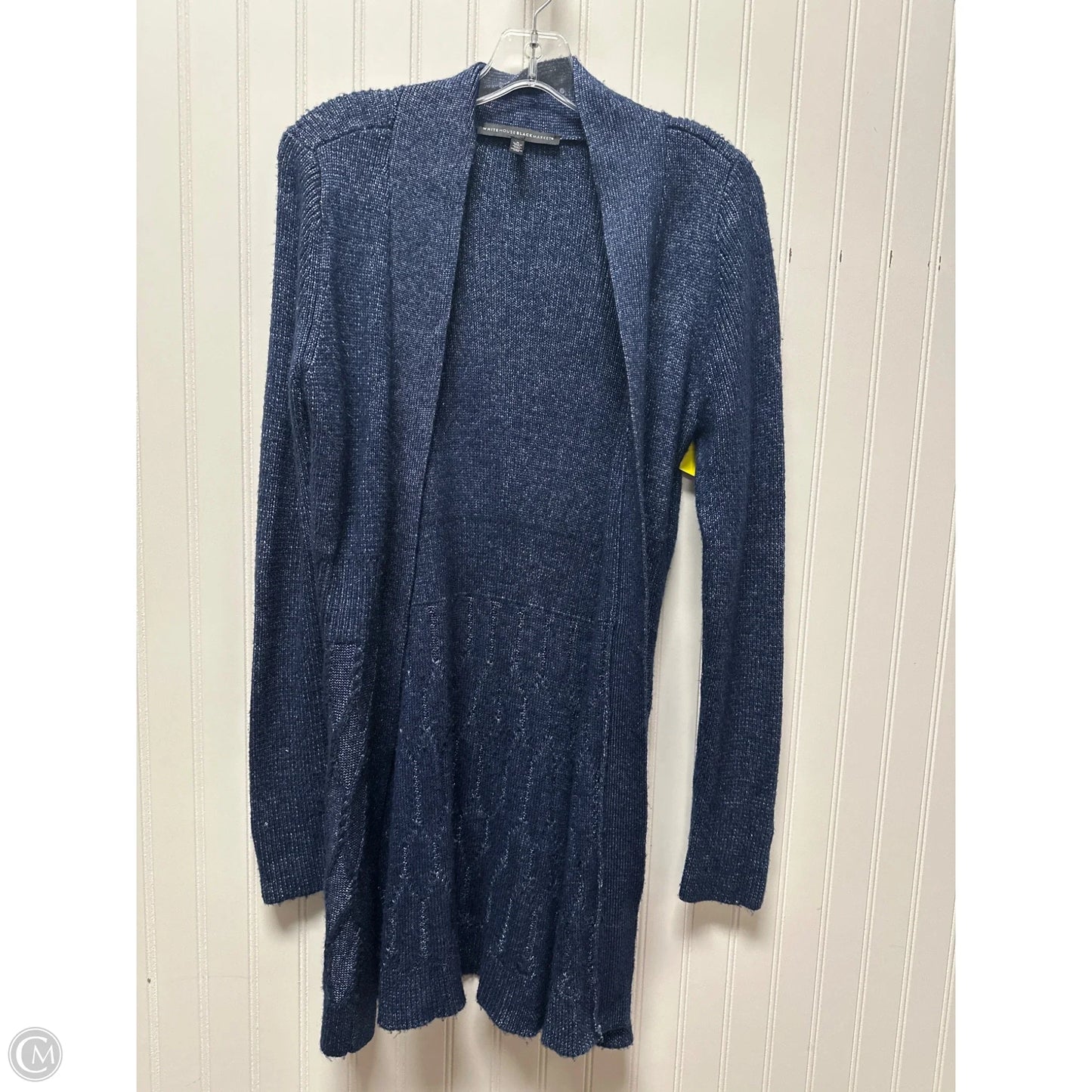 Sweater Cardigan By White House Black Market In Blue, Size: S