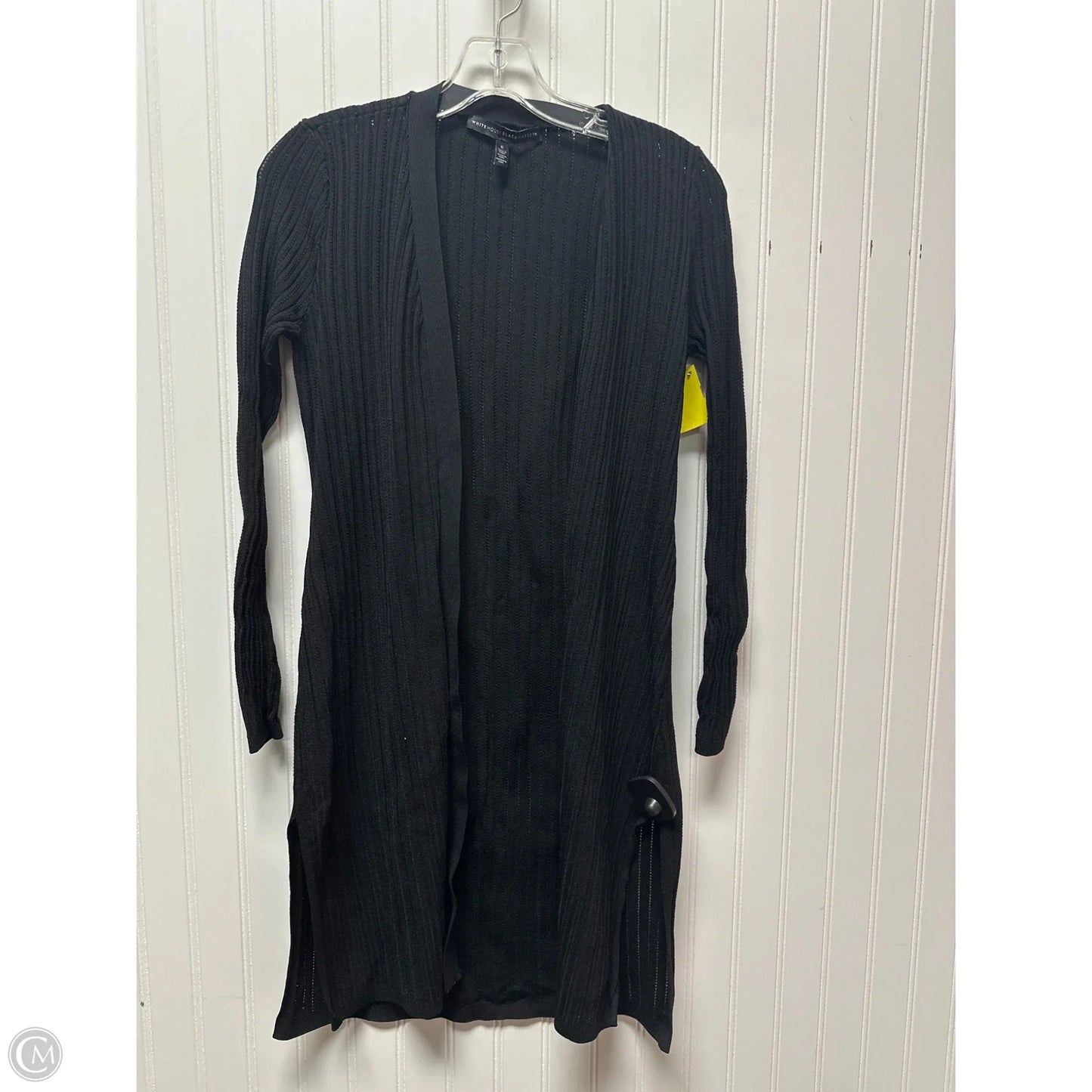 Sweater Cardigan By White House Black Market In Black, Size: S