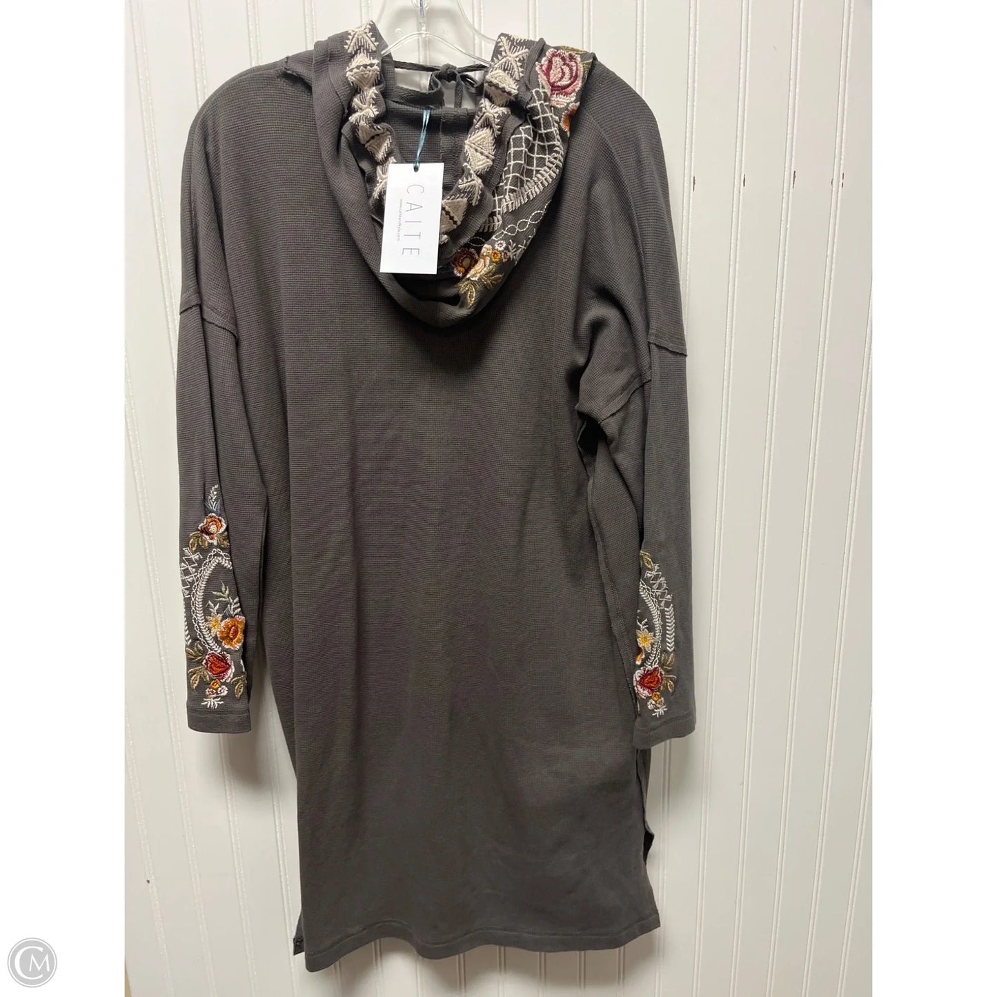 Dress Casual Midi By Clothes Mentor In Grey, Size: S