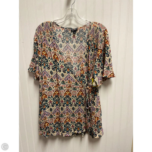 Top Short Sleeve By Torrid In Multi-colored, Size: 2x