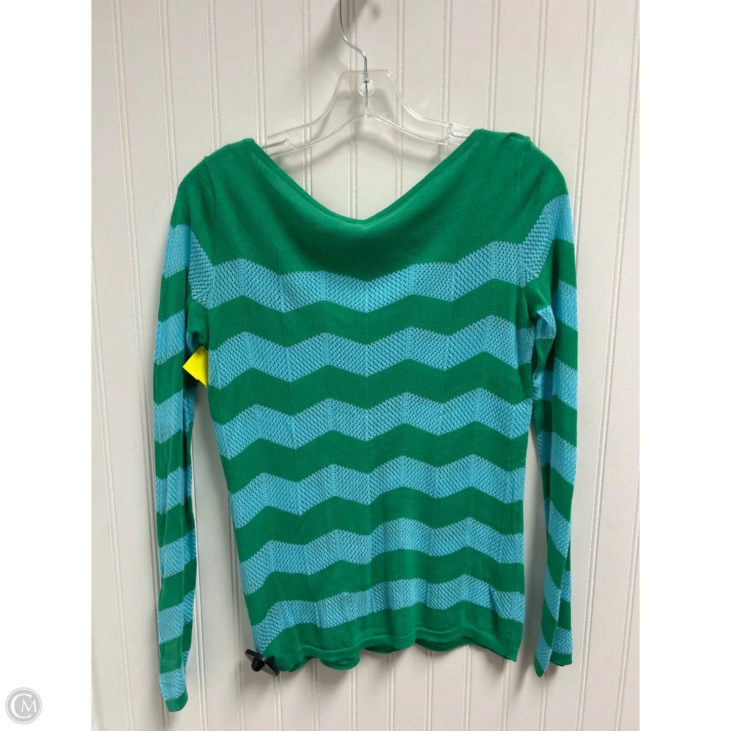 Sweater Designer By Lilly Pulitzer In Blue & Green, Size: S