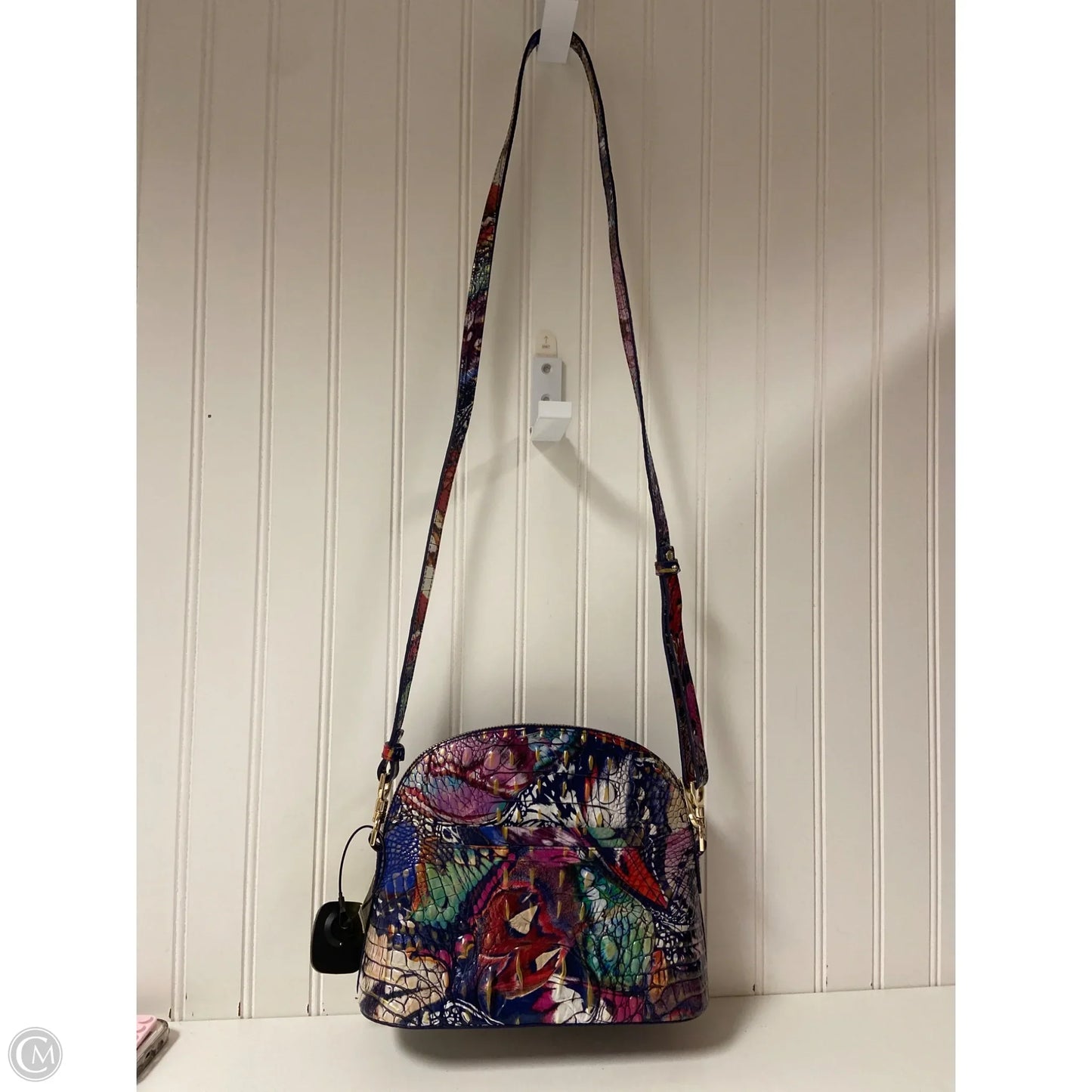 Handbag Designer By Brahmin, Size: Medium