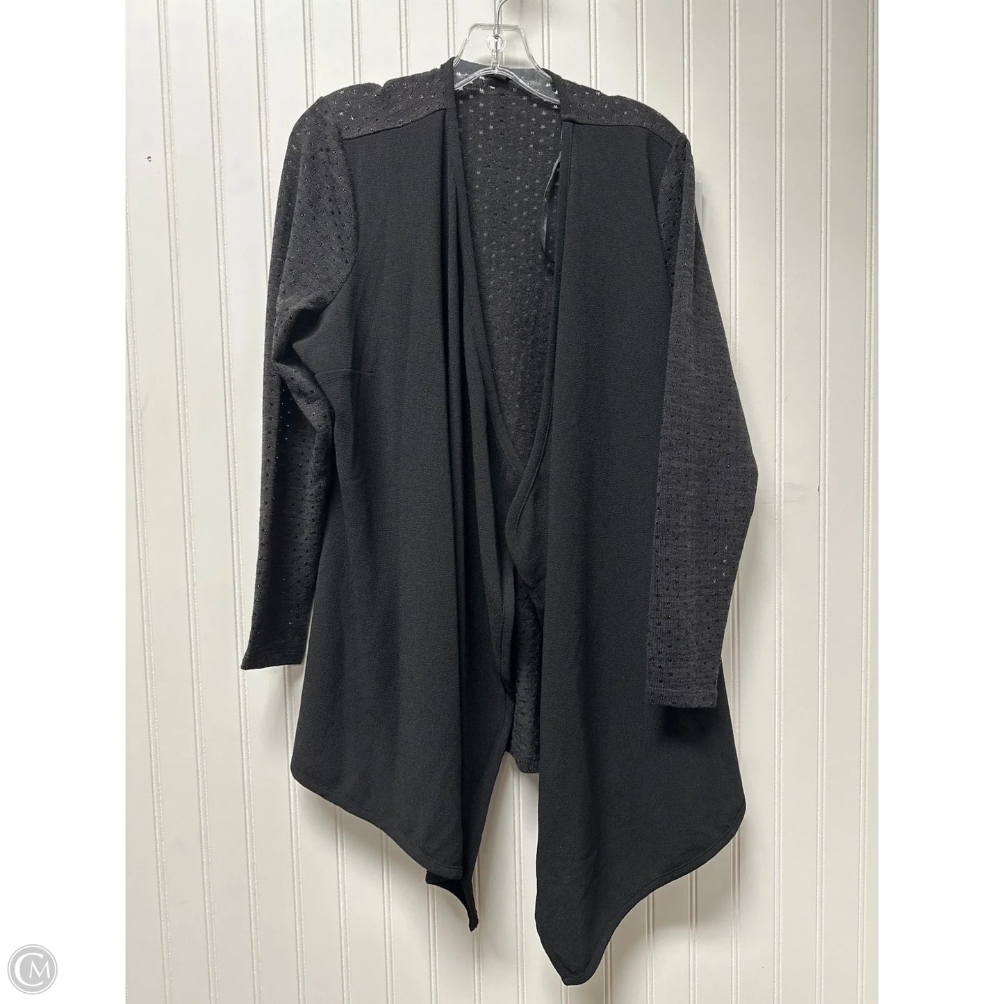 Sweater Cardigan By Melissa Mccarthy In Black, Size: S