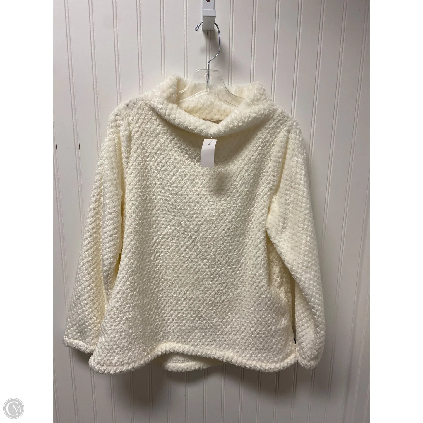 Sweater By Loft In Cream, Size: S