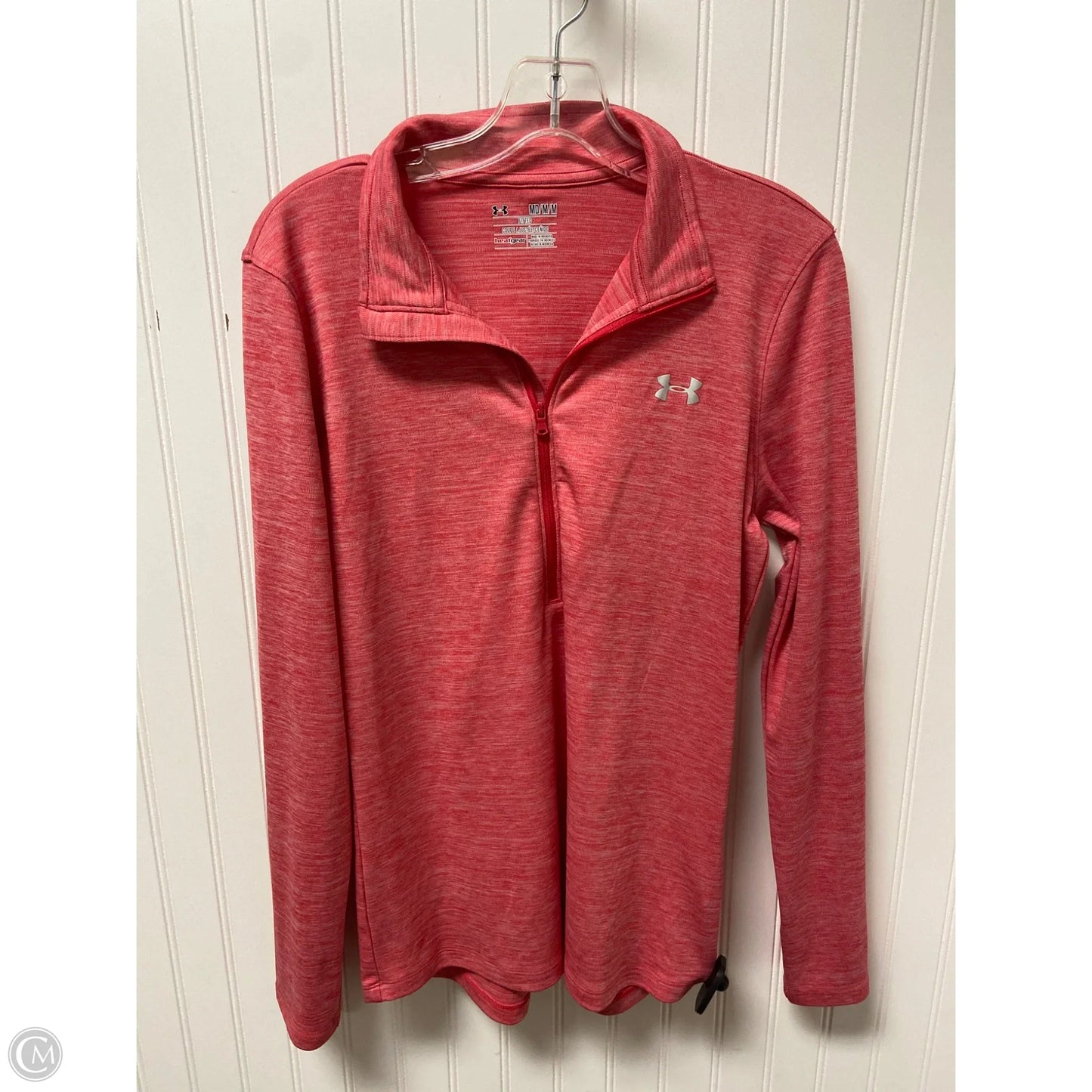 Athletic Jacket By Under Armour In Red, Size: M