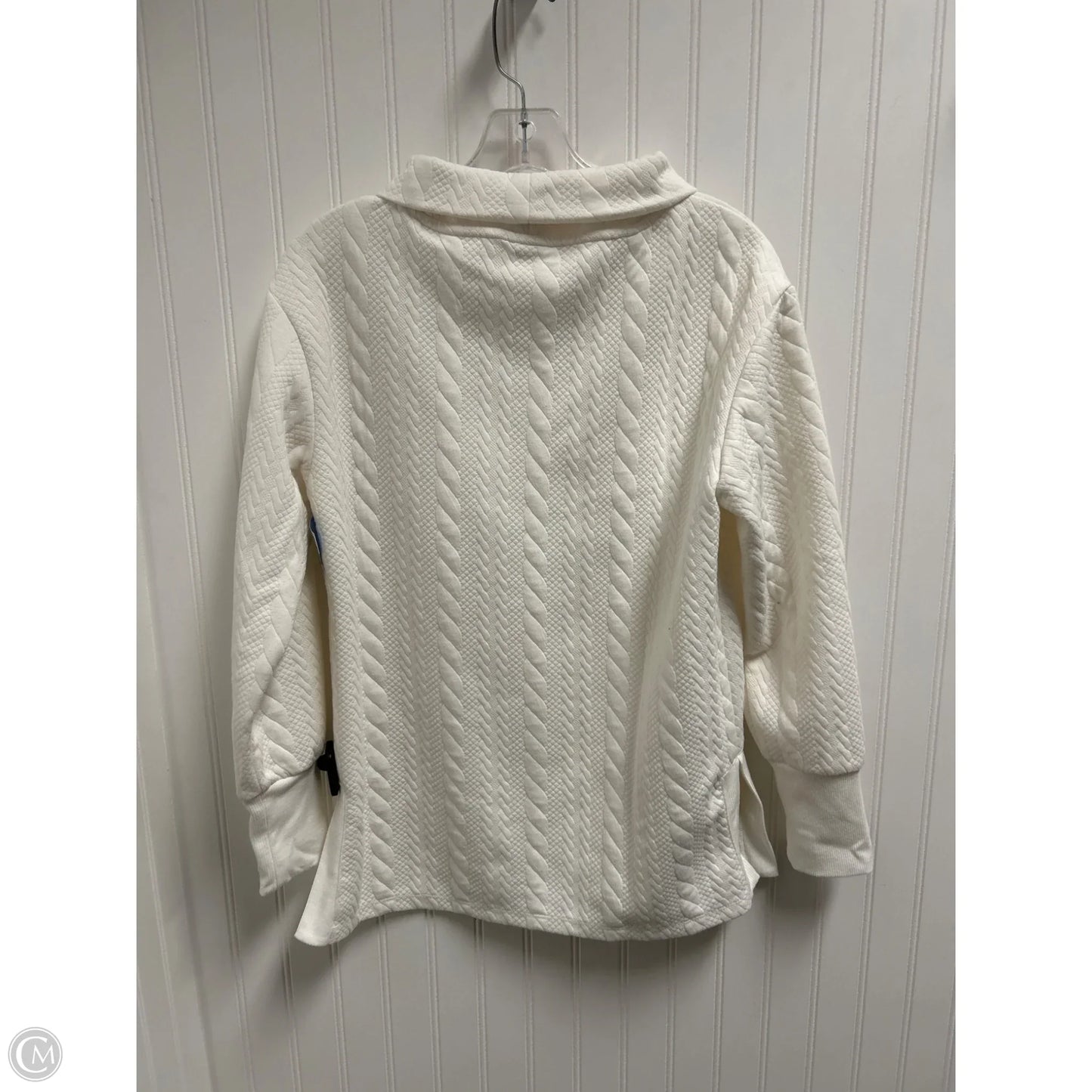 Sweater By Rbx In Cream, Size: S
