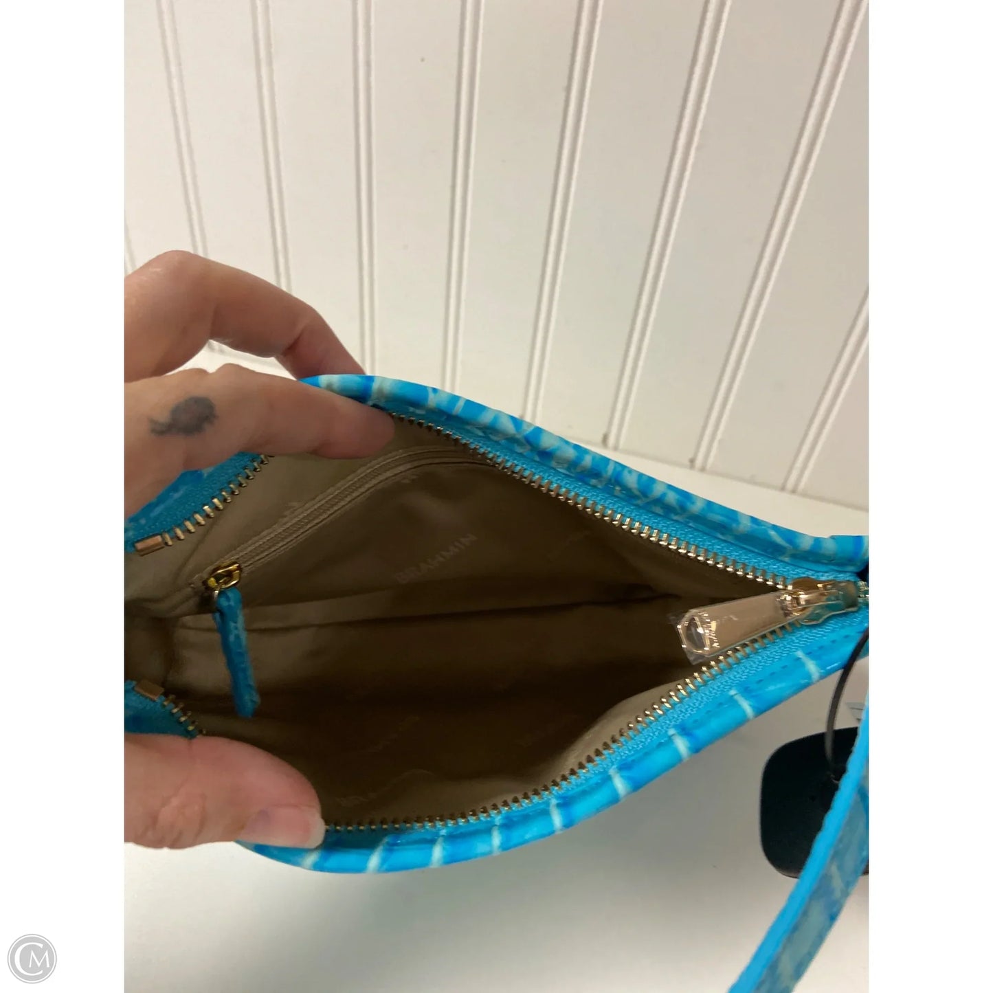 Handbag Designer By Brahmin, Size: Small