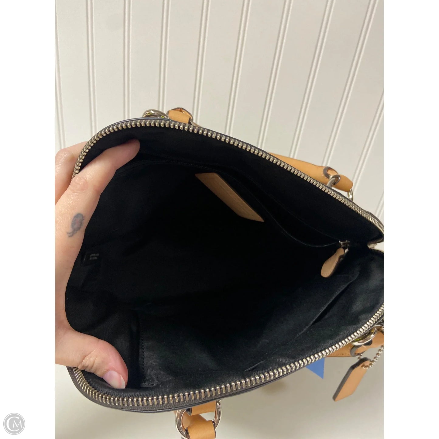 Handbag Designer By Coach, Size: Large