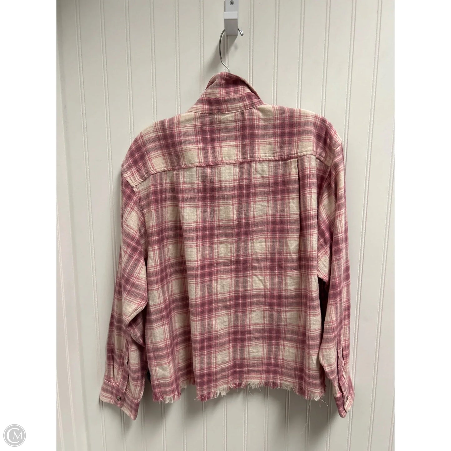 Top Long Sleeve By Lucky Brand In Pink, Size: L