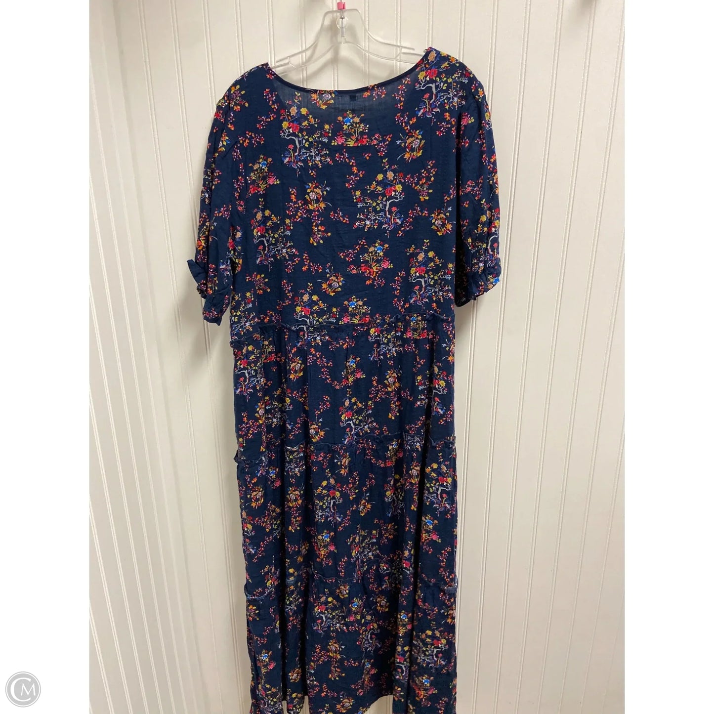 Dress Casual Maxi By Clothes Mentor In Blue, Size: 2x