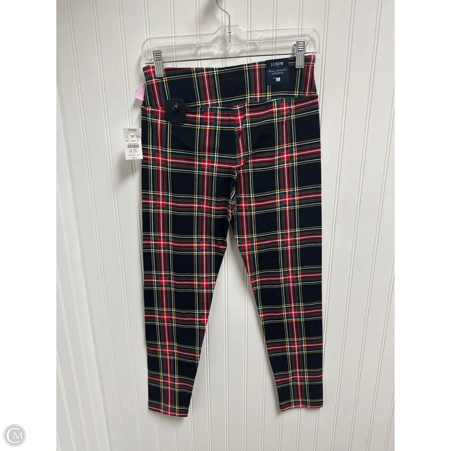 Pants Leggings By J. Crew In Plaid Pattern, Size: 8