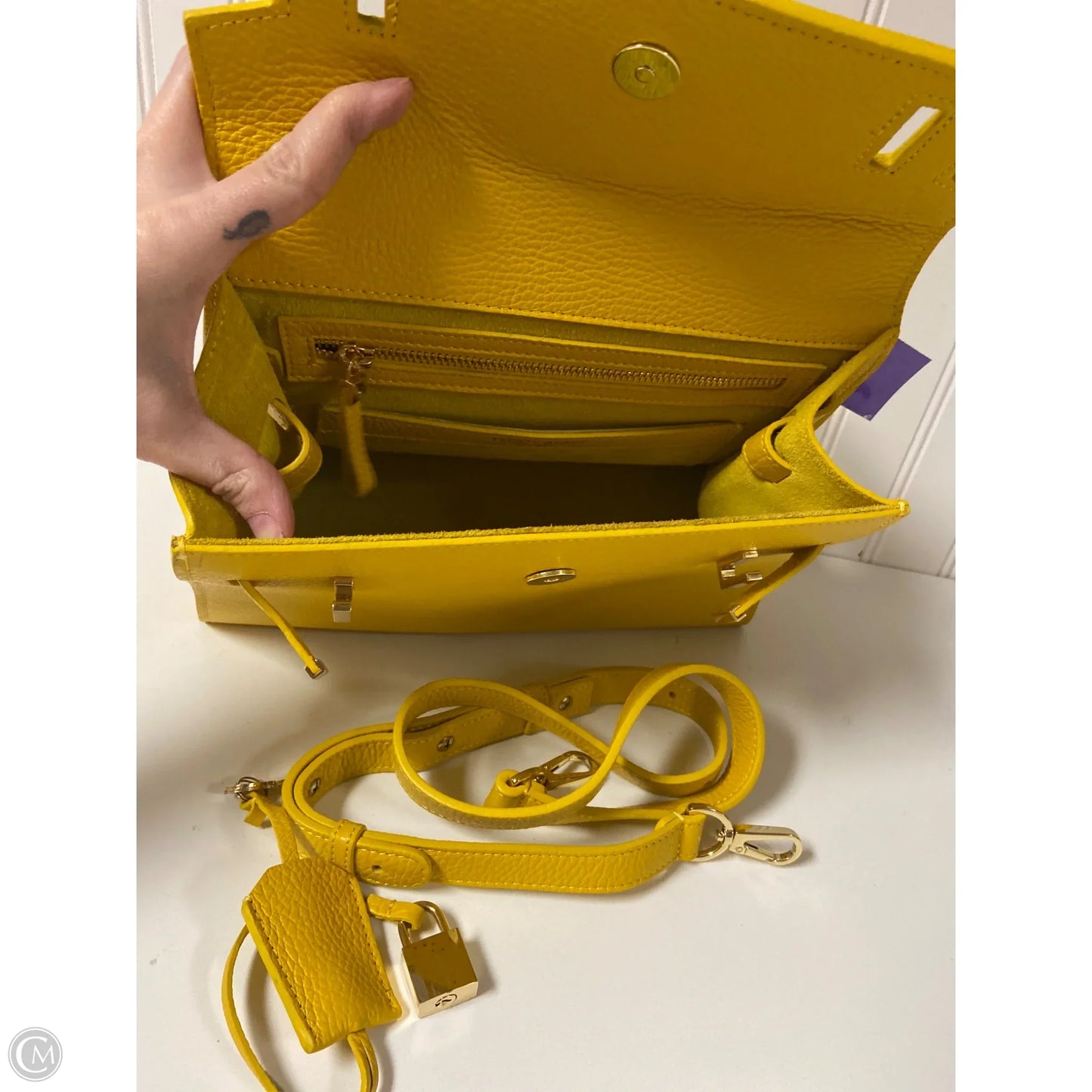 Handbag By Teddy Blake, Size: Medium