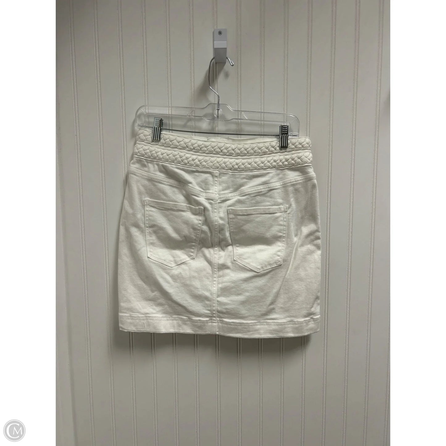 Skirt Mini & Short By White House Black Market In White, Size: 4