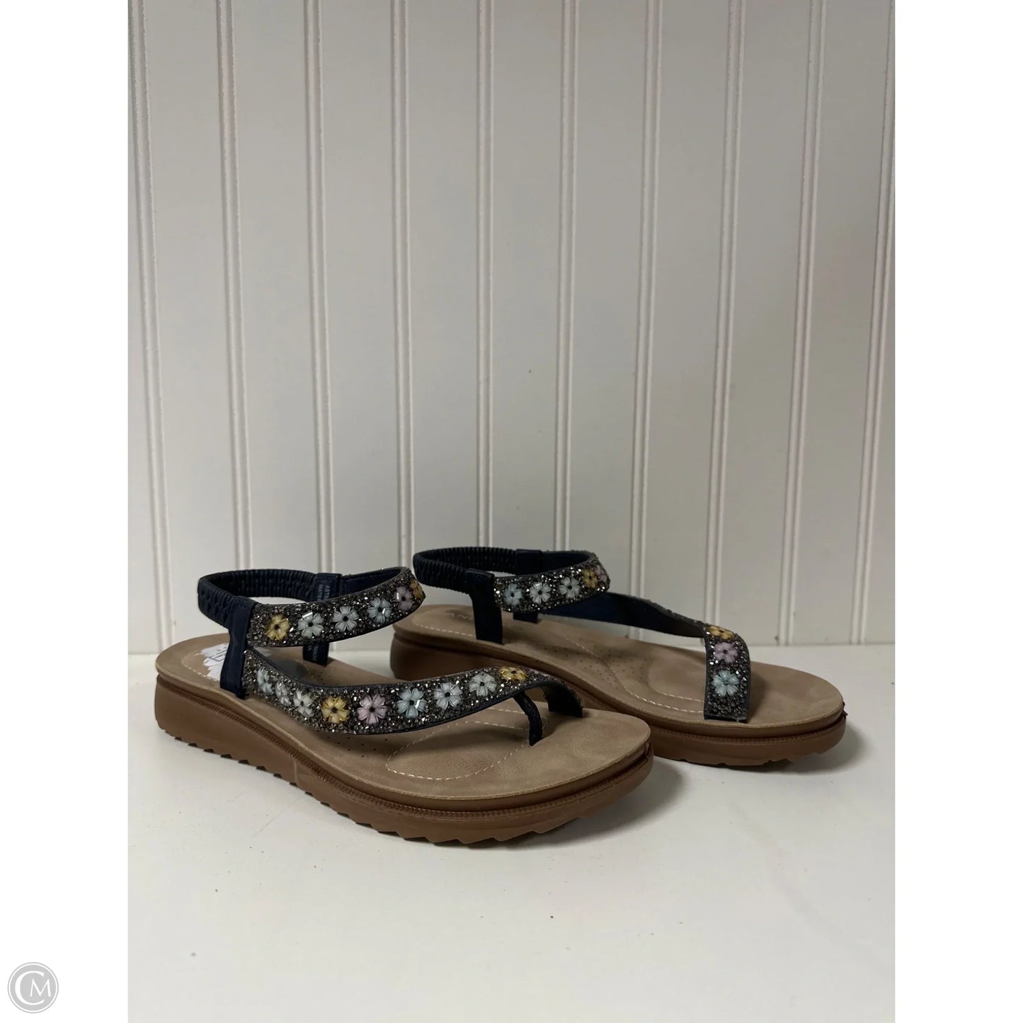 Sandals Sport By Andiano In Navy, Size: 7