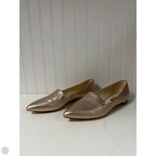 Shoes Flats By Nine West In Rose Gold, Size: 8.5