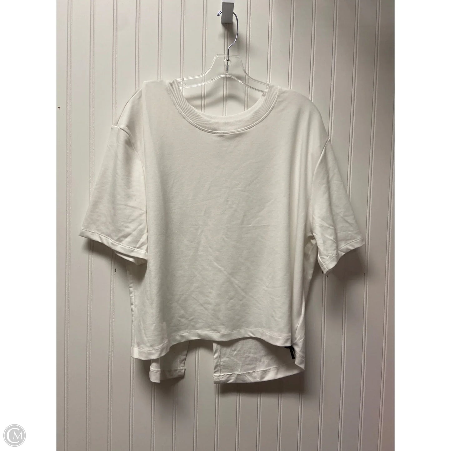 Athletic Sweatshirt Crewneck By Apana In White, Size: Xl