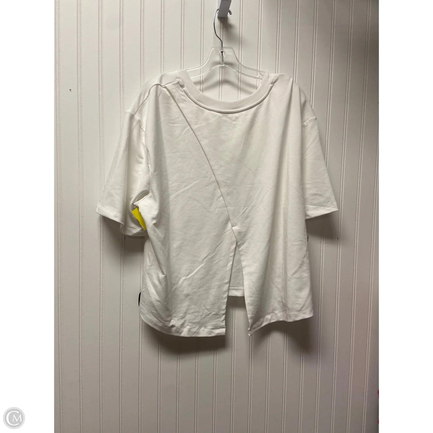 Athletic Sweatshirt Crewneck By Apana In White, Size: Xl