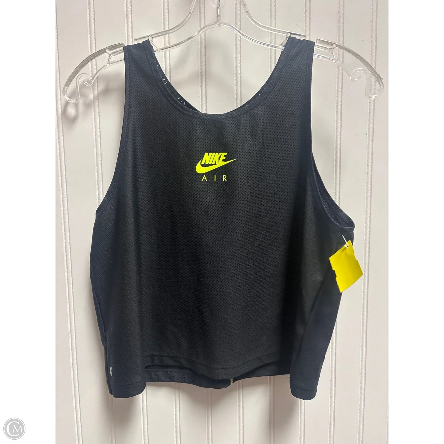 Athletic Tank Top By Nike In Black, Size: S