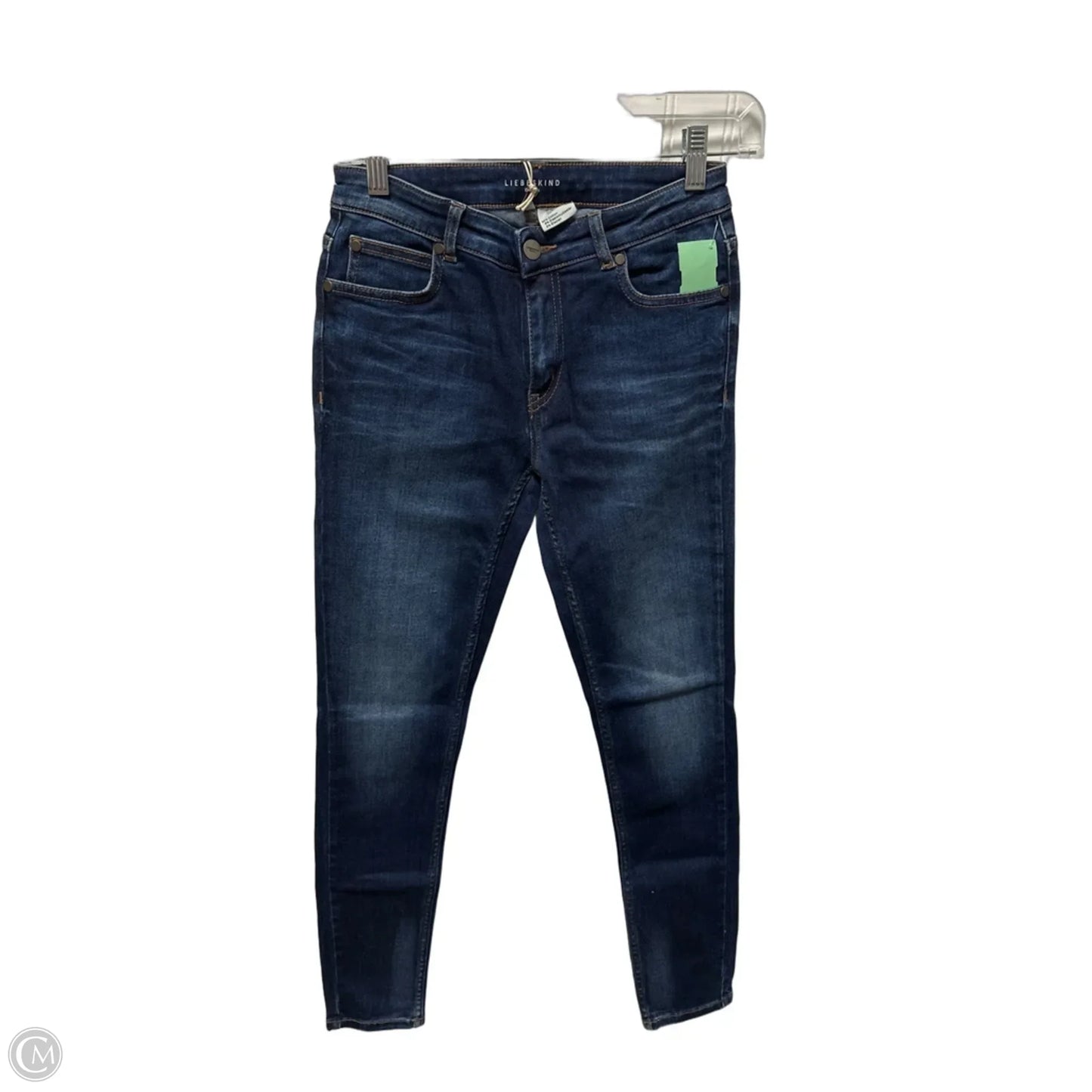 Jeans Skinny By Liebeskind In Blue Denim, Size: 2