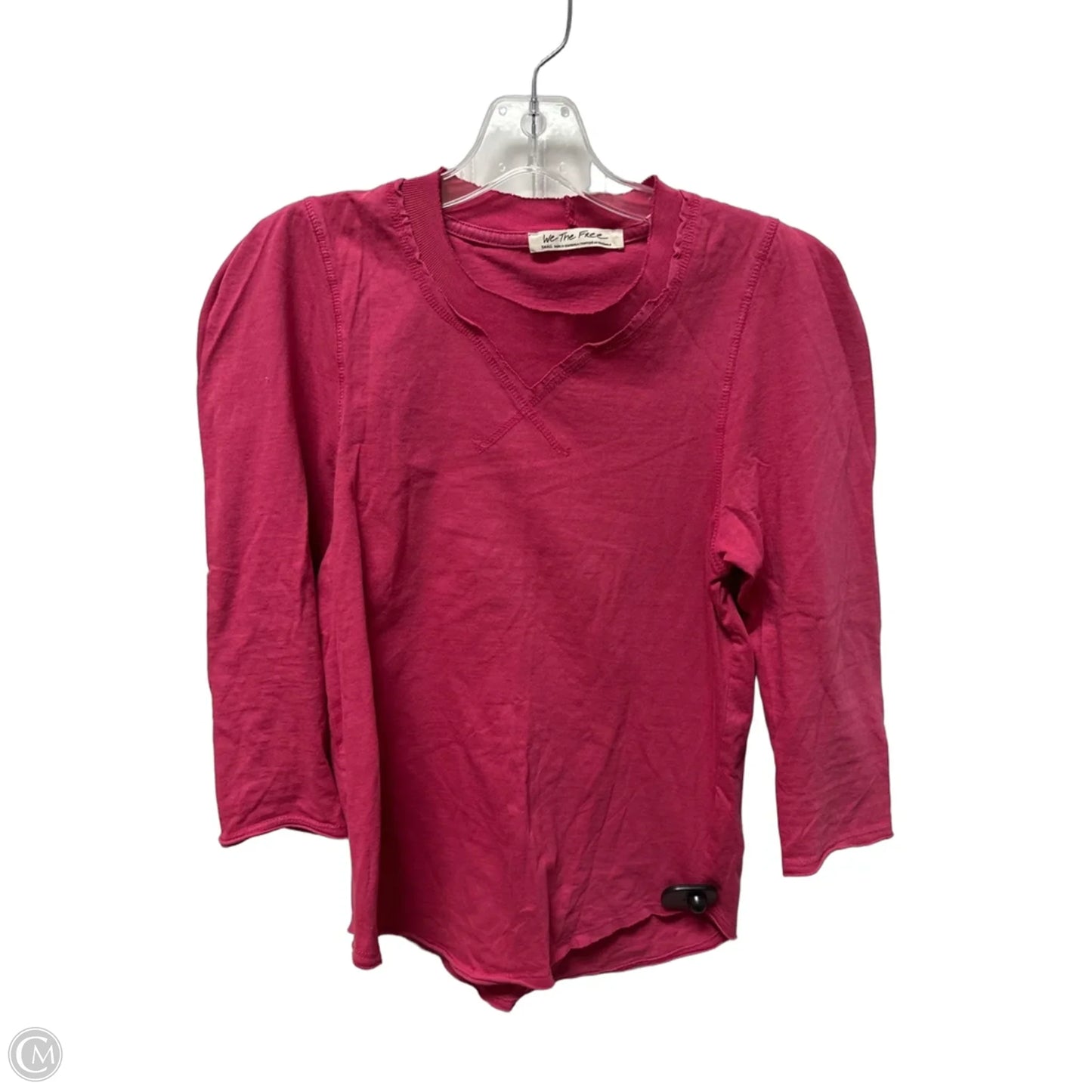 Top Long Sleeve By We The Free In Pink, Size: S