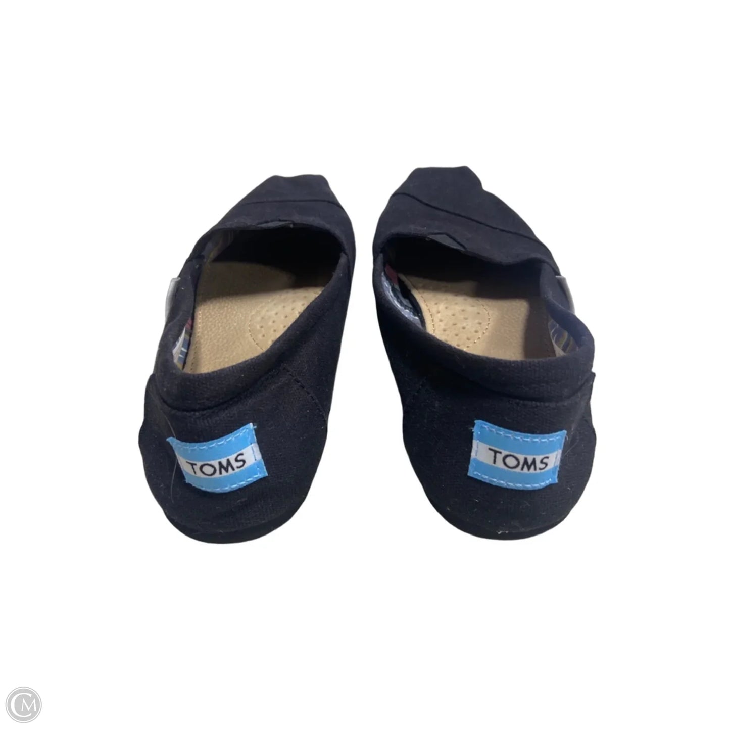 Shoes Flats By Toms In Black, Size: 8