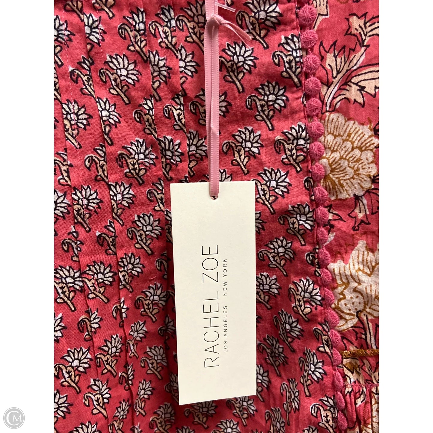 Top Long Sleeve By Rachel Zoe In Pink, Size: M