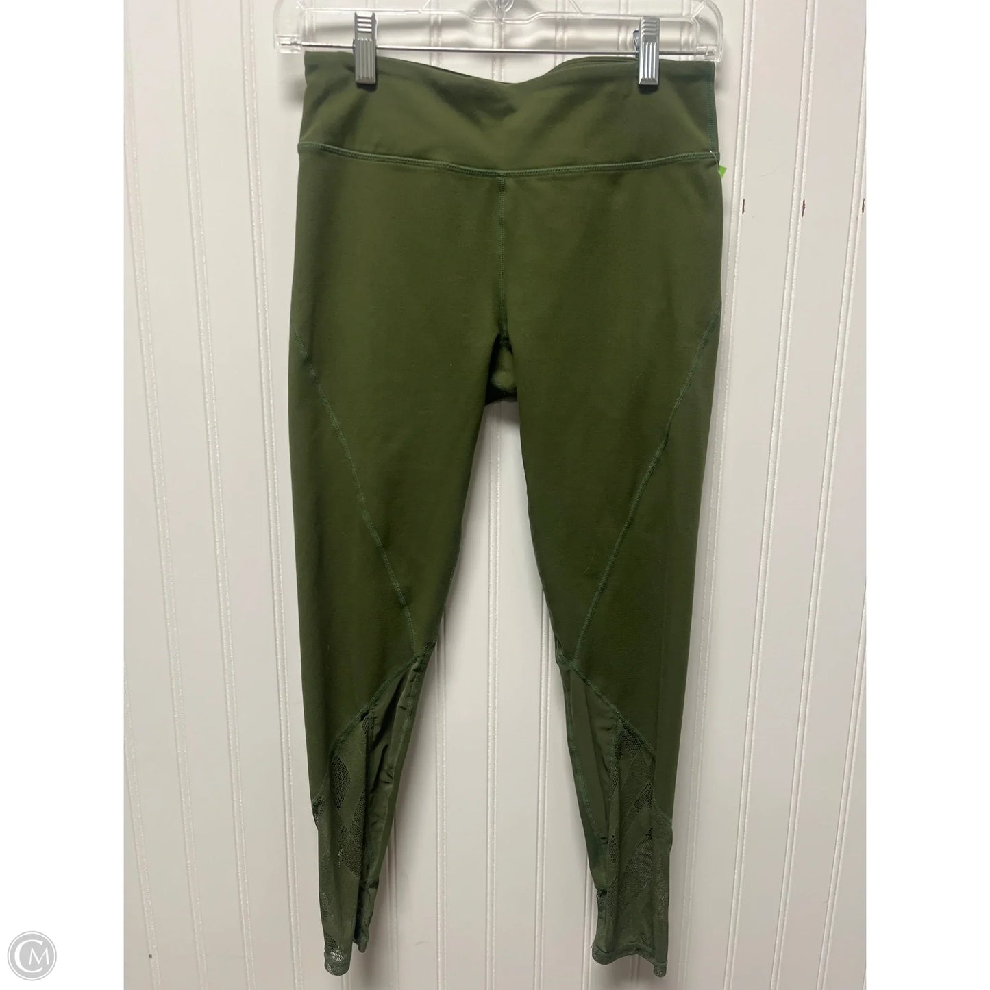 Athletic Leggings By Fabletics In Green, Size: S