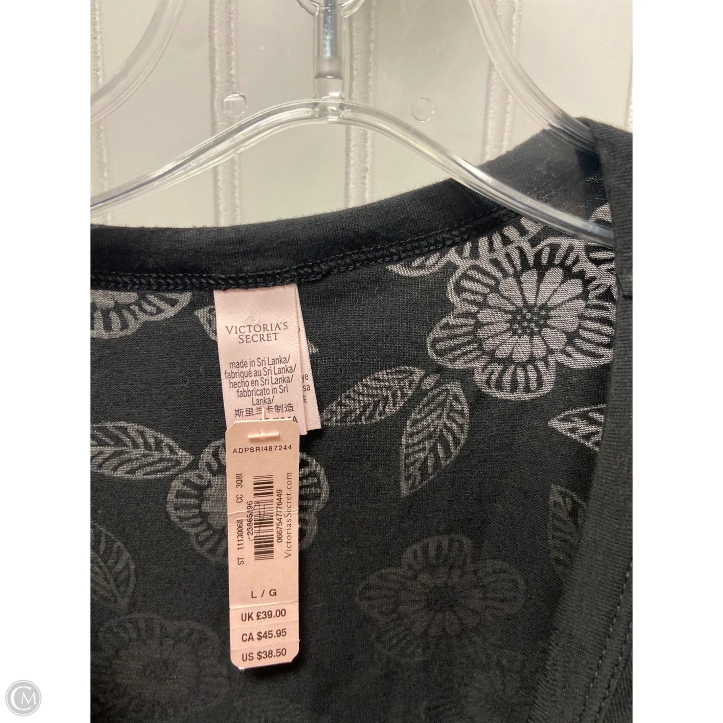 Bodysuit By Victorias Secret In Black, Size: L