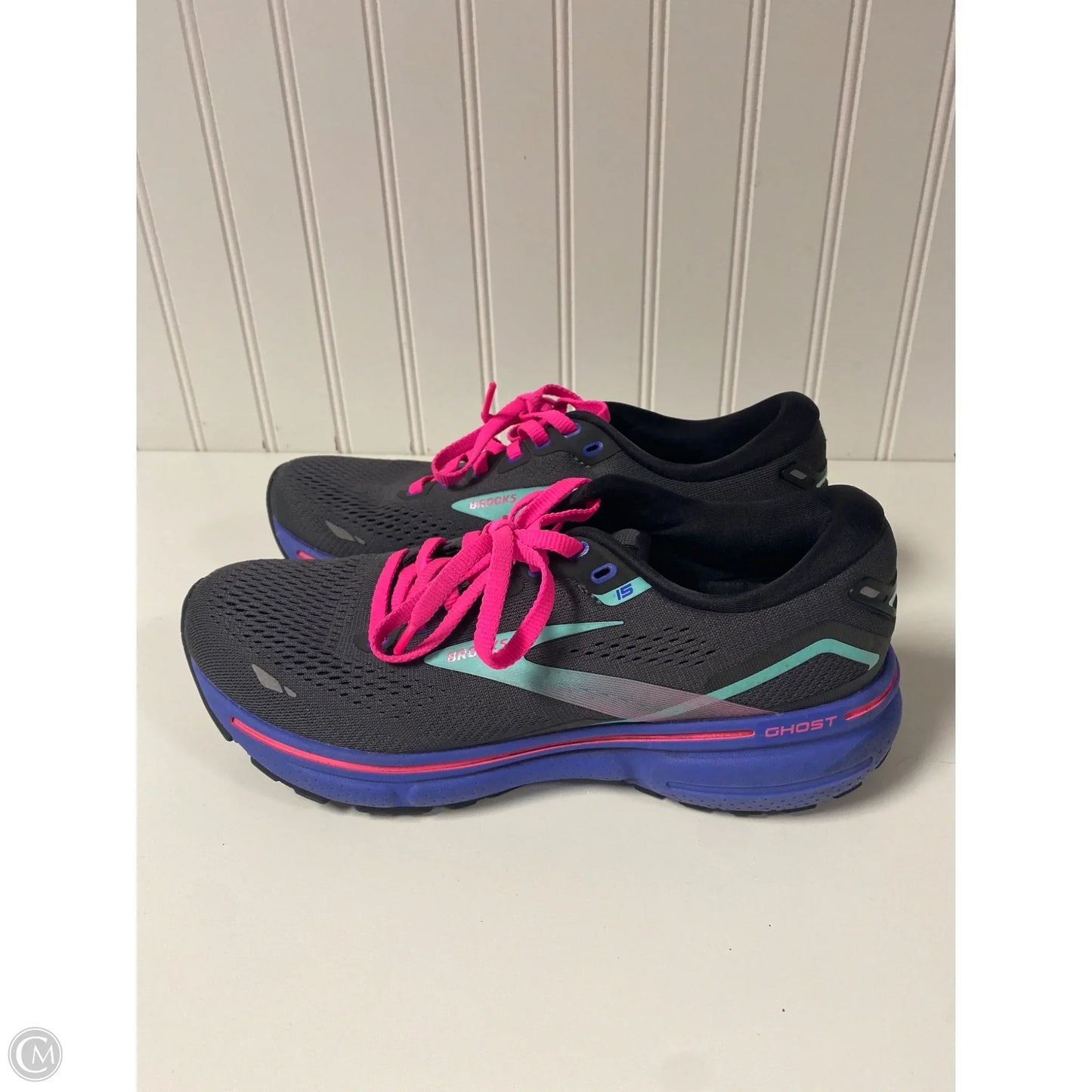 Shoes Athletic By Brooks In Grey, Size: 7.5
